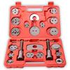 Brake Caliper Piston Retractor Kit for Disc Replacement Tool and Adapters, 21-Piece Set