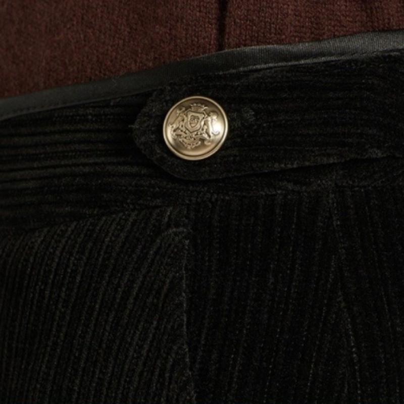 Bcbg Button Vizio Corduroy Pants B5wag385