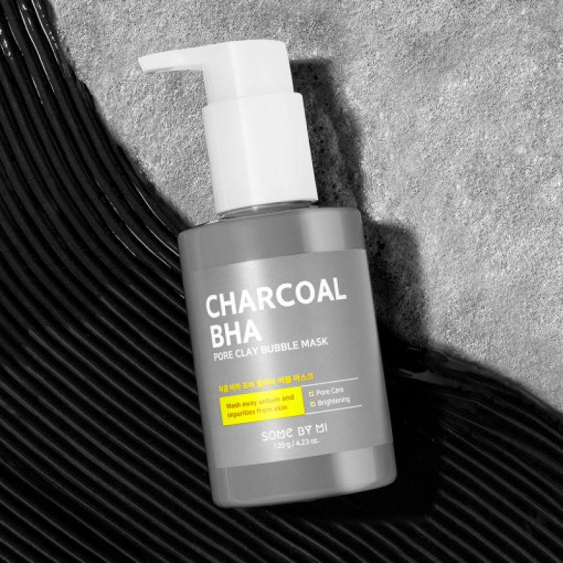 

[SOMEBYMI] Charcoal Baha Pore Clay Bubble Mask 120гр.