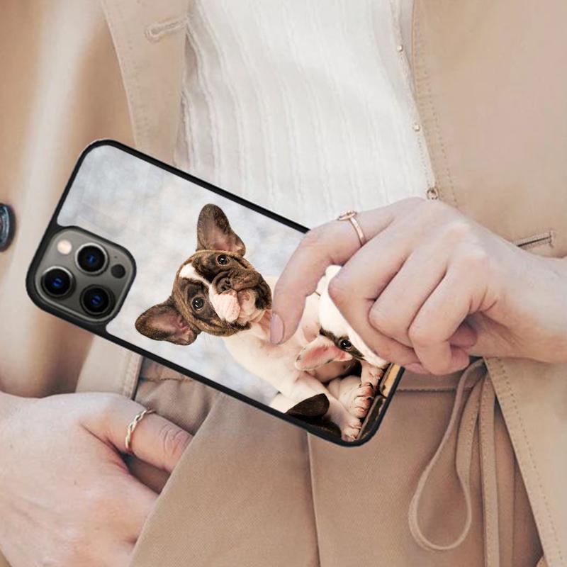 French Bulldog Dog Magnetic Phone Case For APPLE iPhone 17 Air 16 14 13 12 Pro Max 15 Plus Wireless Charge With MagSafe Cover