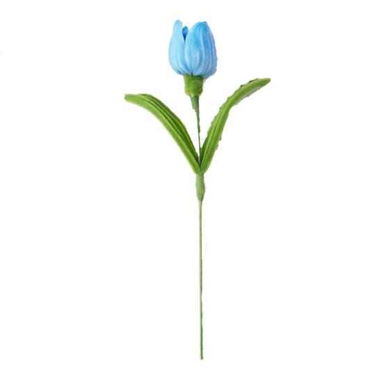Twisting Stick Tulip Wool Flowers Never Wither Floral Arrangement Long-Lasting Keepsake Flower for Home Decor
