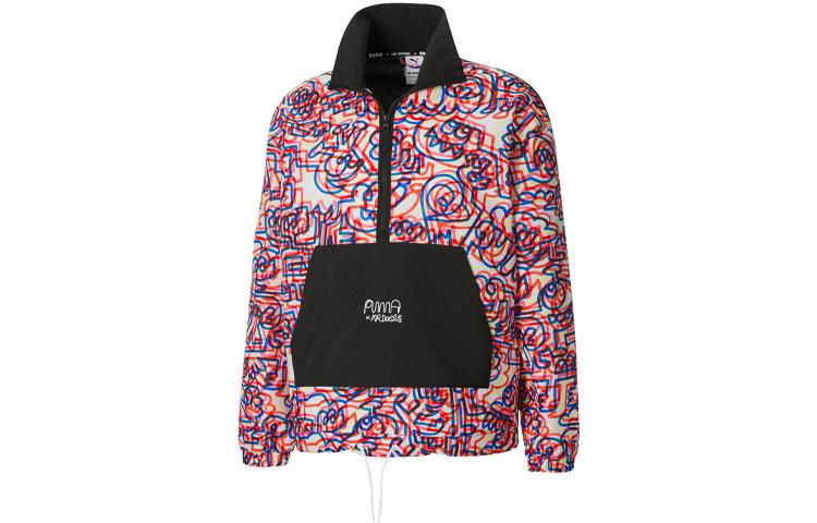 PUMA x Mr Doodle PUMA X Dapper Dan Collection Jacket Men s Red 530648-02 S
