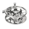 5/7 All Metal Fishing Reel Aluminum Alloy CNC Machined Fly Fishing Reel 1:1 Speed Ratio for Freshwater Saltwater