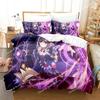 Anime Princess Connect! Re Dive Bedding Set Boys Girls Twin Queen Size Duvet Cover Pillowcase Bed Kids Adult Home Textileextile0