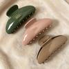 Large Crab Hair Clips Shark Clip Retro Korean Acetate Hair Claw Simple Hairpin Fashion Hair Accessories For Woman Girls