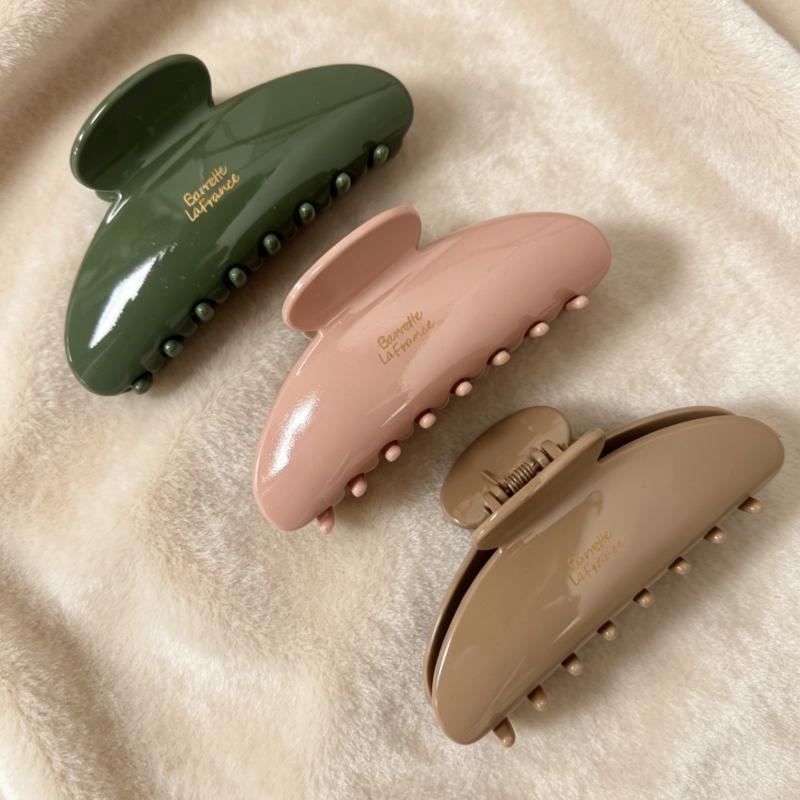 Large Crab Hair Clips Shark Clip Retro Korean Acetate Hair Claw Simple Hairpin Fashion Hair Accessories For Woman Girls