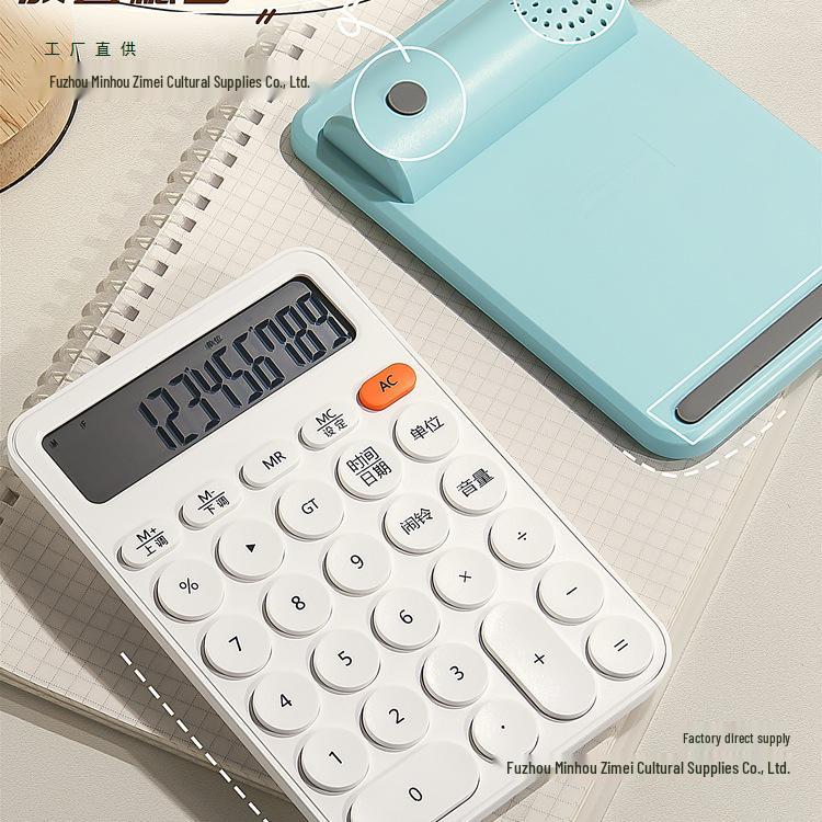 High-Value Mini Calculator: Goddess Model, Office-Specific, Voice-Enabled, for Cute and Stylish Girls