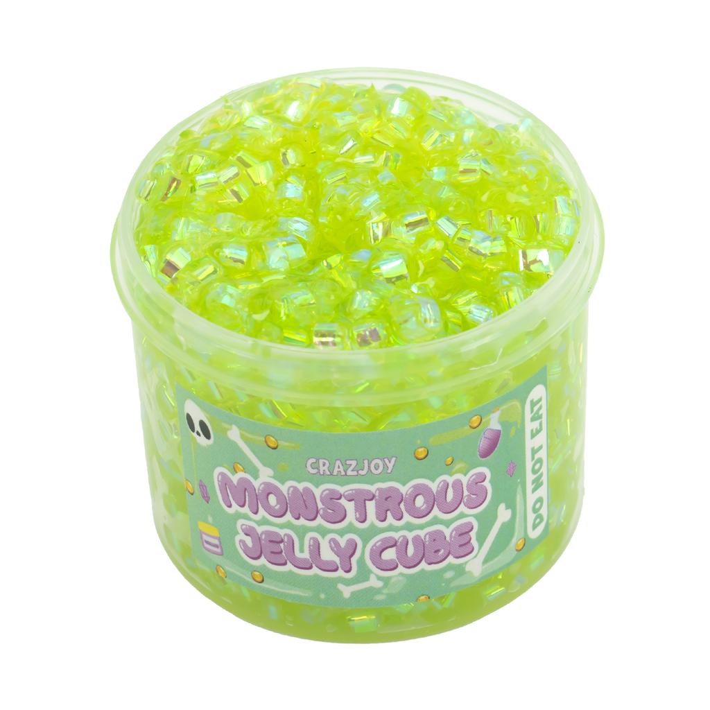 Festive 70ml Crunchy Crystal Slime Playset, Glitter Beads DIY Mud, Soft Non-Sticky Texture for Daily Stres