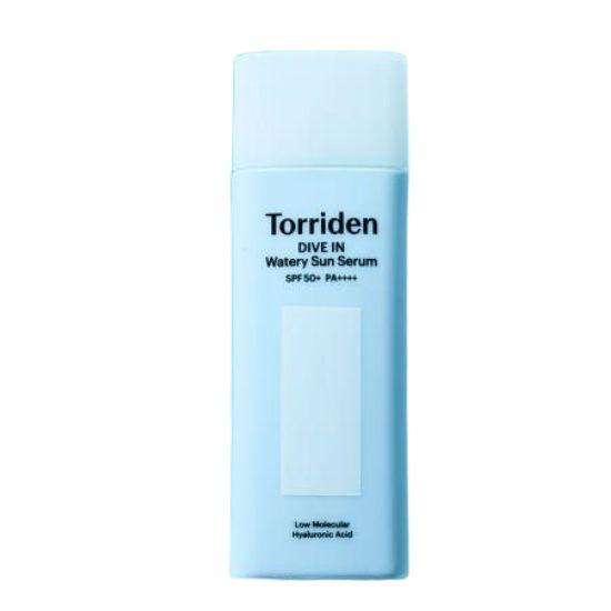 Torriden Dive‑In Watery Fit Sun Serum SPF50+ PA++++ 50ml