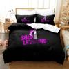 3D Print Fashion Anime SSolo Leveling Bedding Set Boys Girls Twin Queen King Size Duvet Cover Pillowcase Bed Boys Adult Bedroom