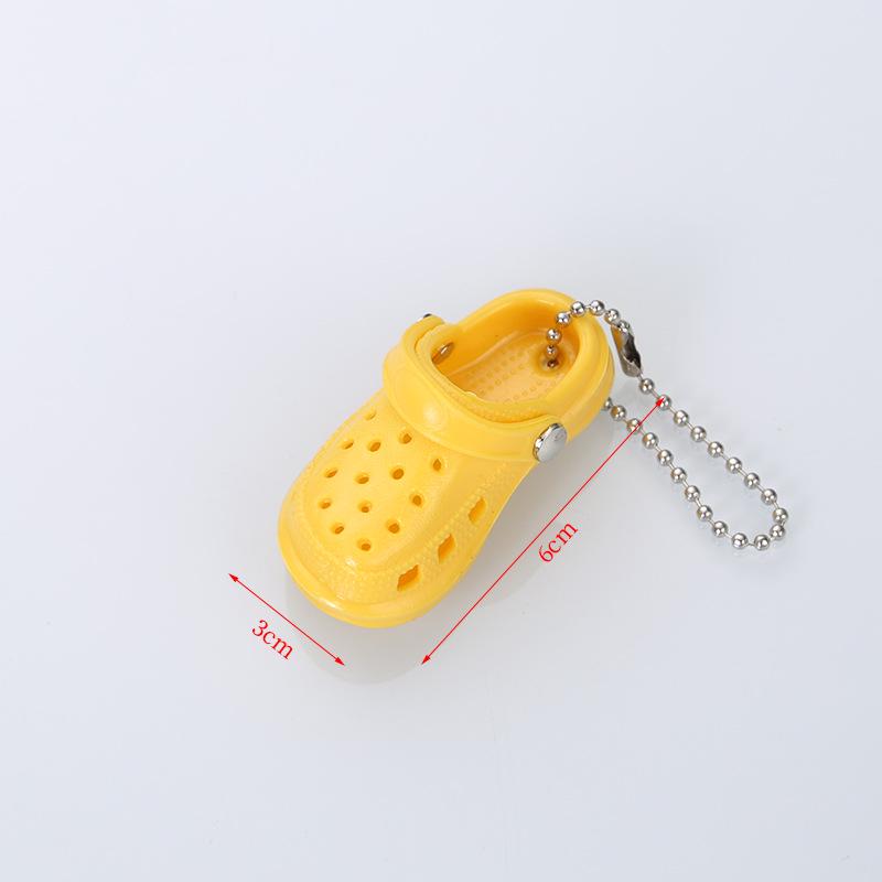 Cute Mini Slipper Charms: Versatile Couple Keychain Accessories