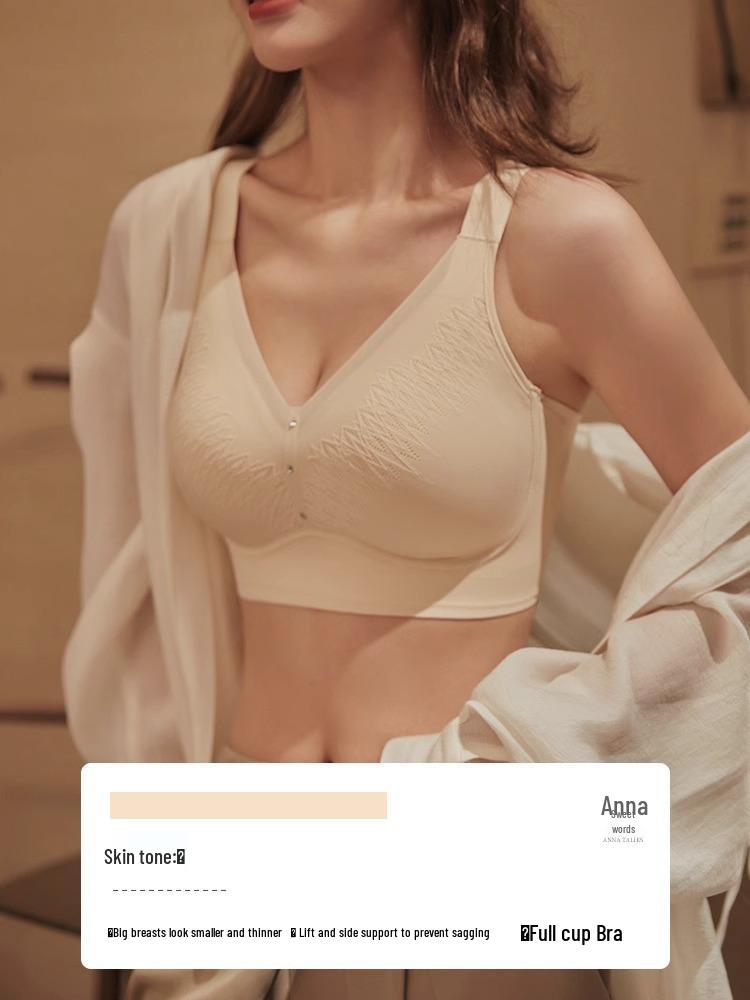 

Бесшовный бюстгальтер полной посадки большого размера с модальной подкладкой, предотвращающий провисание, без косточек, с мягкими хлопковыми тонкими чашками 3XL (42/95BCD)