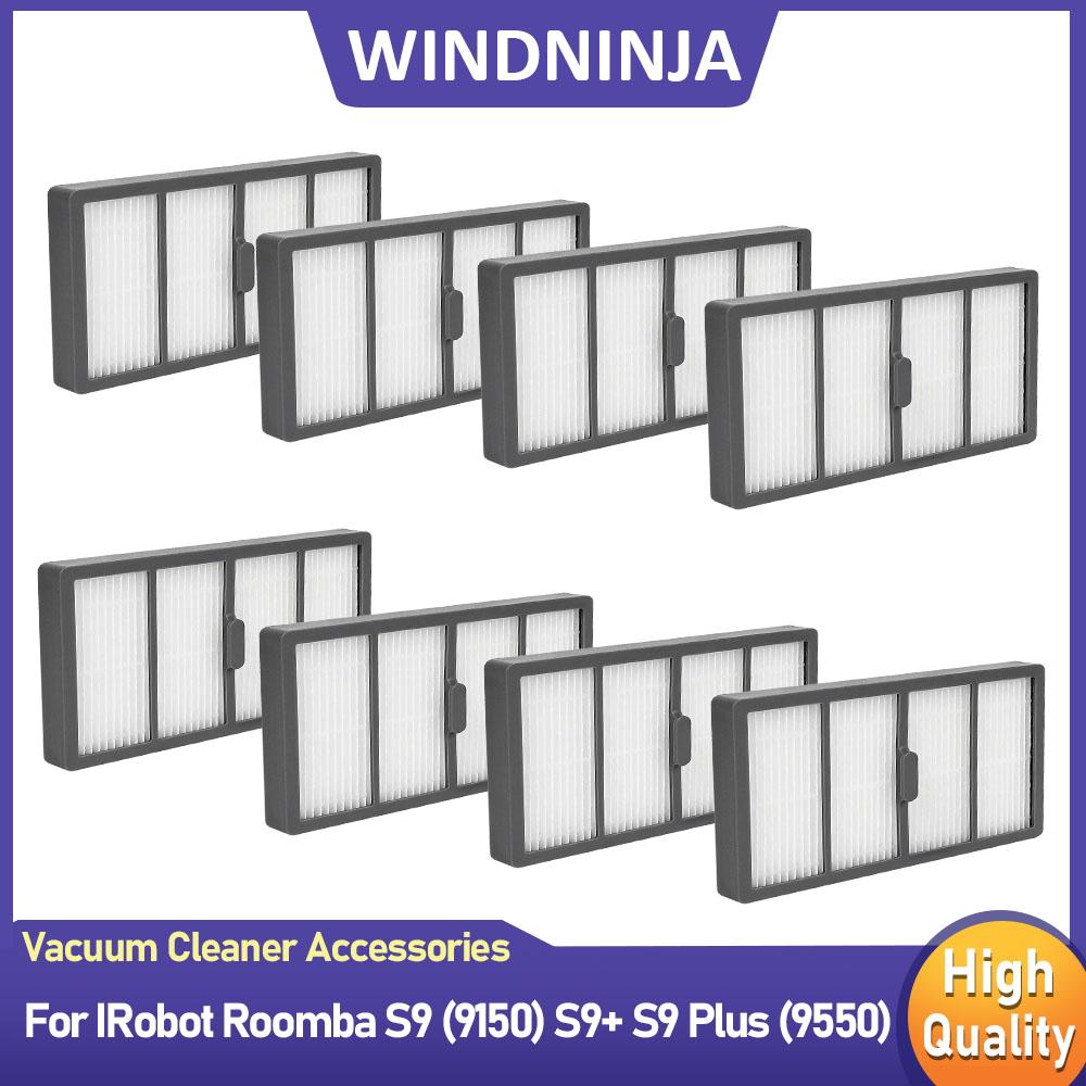 Sweeping Robot Hepa Filter Accessories For IRobot Roomba S9 9111 S9+ S9 Plus 9111 Robot Vacuum Cleaner Filters Parts Replacement