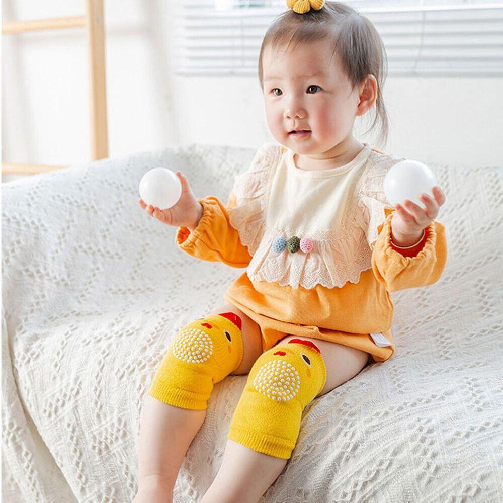 Çizgi Film Bebek Dizliği Kaymaz Bebek Dizliği Sevimli Bebek Emekleme Koruyucu Bebek