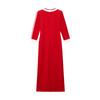 GUCCI x Adidas Originals FW22 Long Sleeved Dress Women's Red 712711-XJEGU-6480