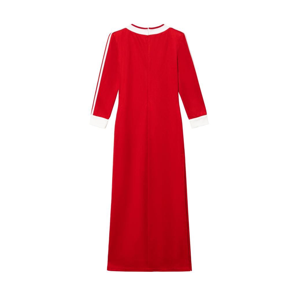GUCCI x Adidas Originals FW22 Long Sleeved Dress Women's Red 712711-XJEGU-6480