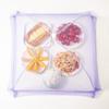Food Cover Dust Cover Transparent Vegetable Foldable Anti-mosquito Rectangle Outdoor Picnic Table Fly Proof Dish Cover