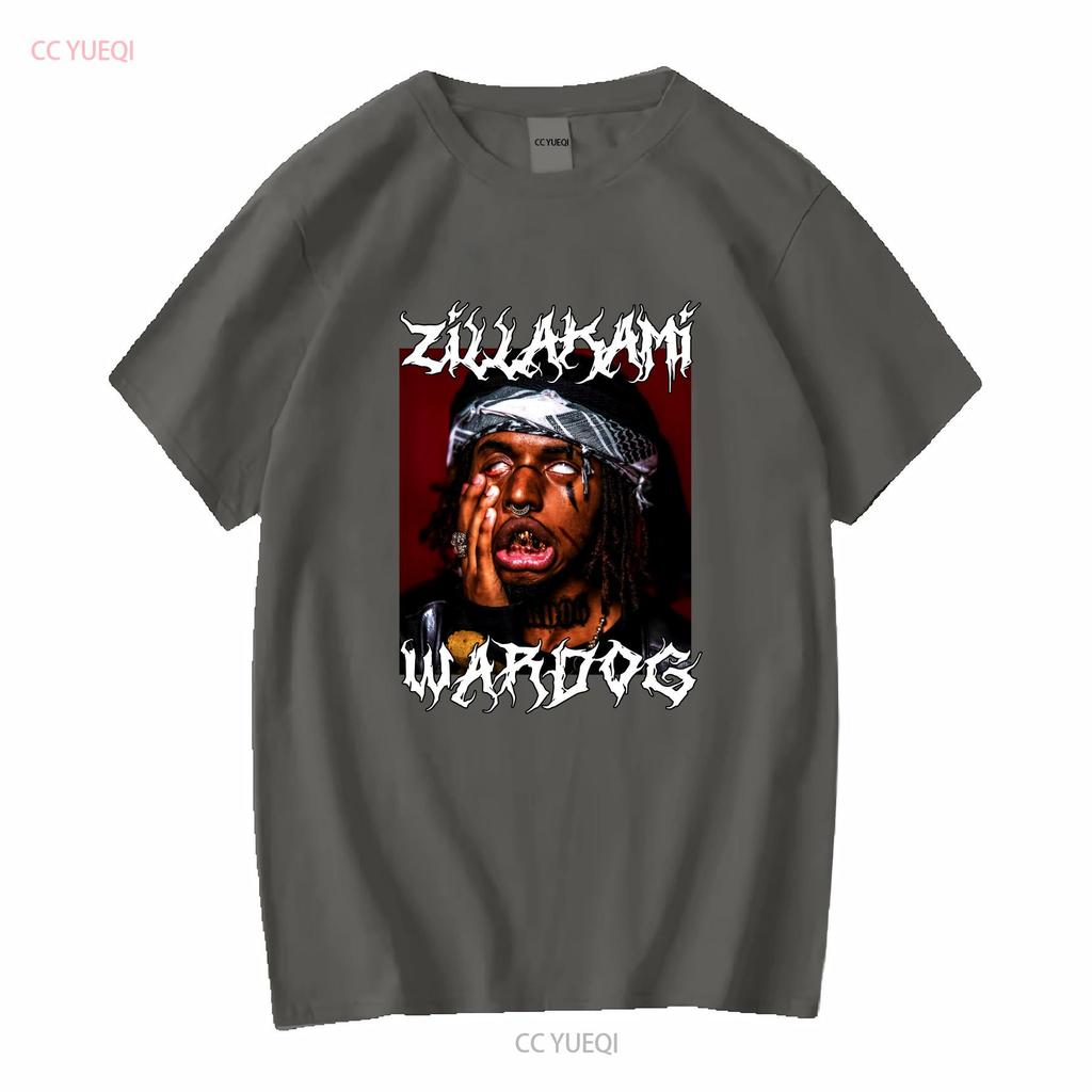 ZillaKami T-Shirt City Morgue Merch SosMula Rapper Shirt Vintage Gewaschen Herren Atmungsaktiv Bequem Designerkleidung