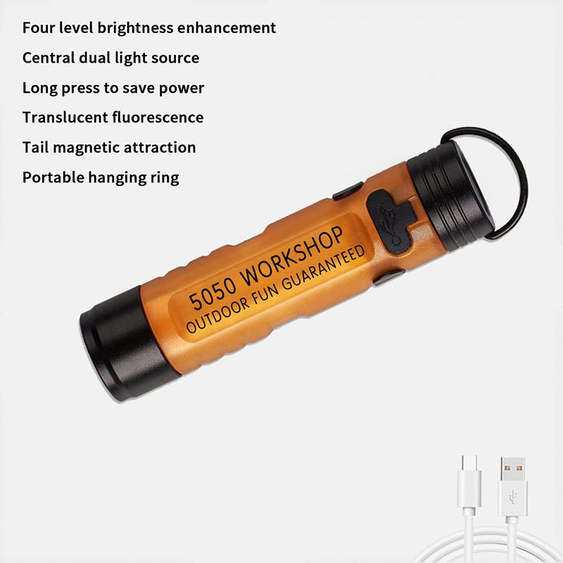 Hat Clip Light Flashlights For Outdoor Night Sport, Hands Release Pocket Caps Lamp, Rechargeable Clip On Light