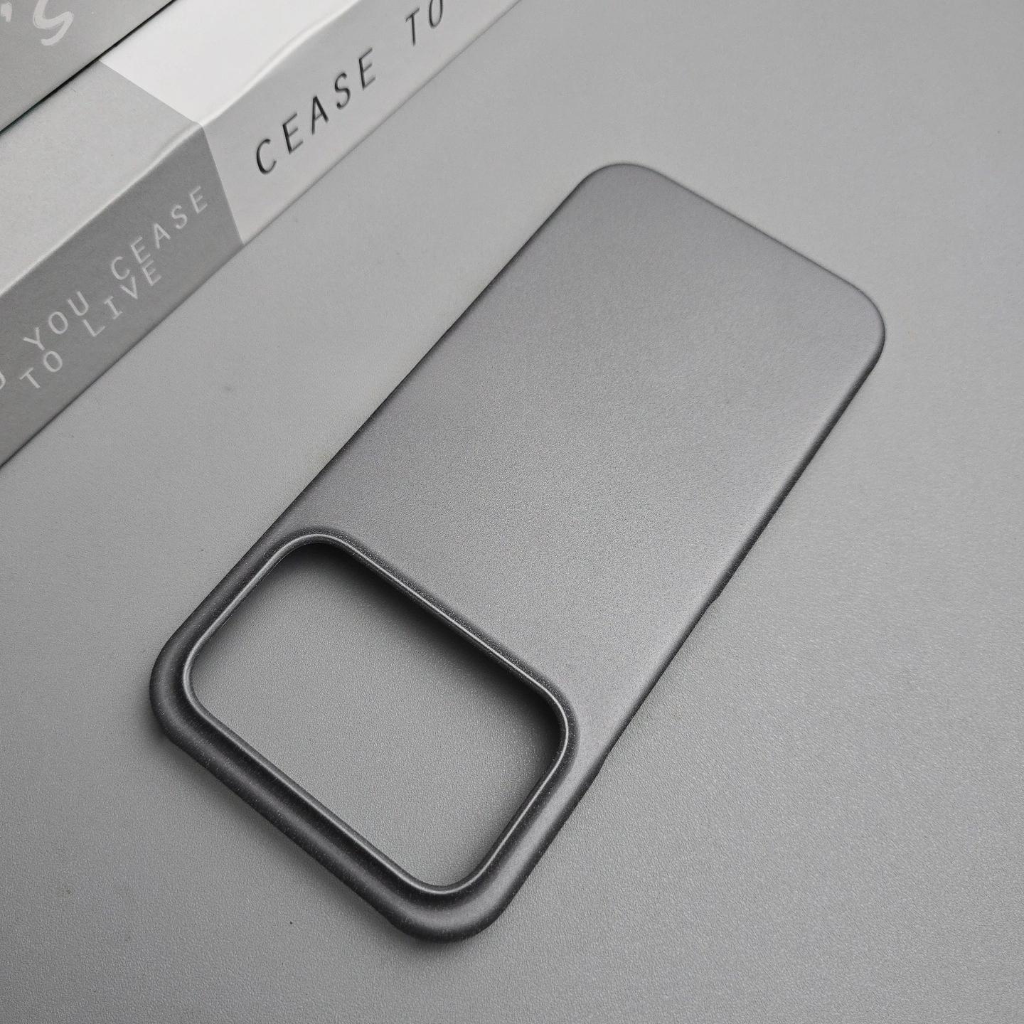 

Мінімалістичний Бізнес Преміум ПК Безрамковий Чохол для Телефону для Xiaomi POCO F8 Pro F8 Ultra Матовий Тонкий Протиударний Жорсткий Захисний Чохол для Задньої Панелі POCO F8 Pro темно-сірий колір