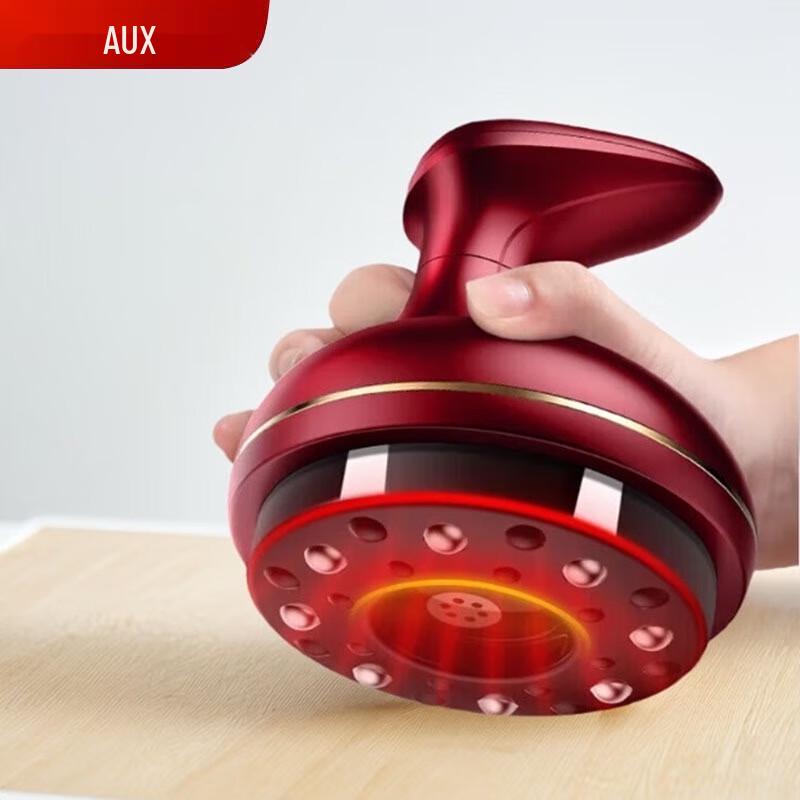 AUX Rechargeable Smart Guasha Massager with Light Therapy
