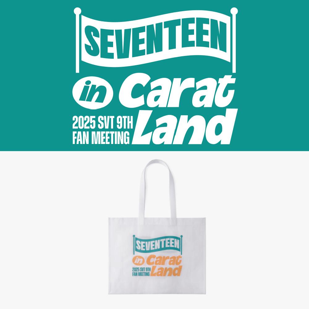 

Предварительный заказ 2025 SVT 9th Fan Meeting SEVENTEEN в сумке-шоппере Carat Land