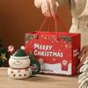 Creative Christmas Ceramic Cup Cartoon Snowman Mug High Value Christmas Gift Souvenir