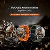 DOOGEE Anywise W1 Smart Watch, AI, 5ATM Water Resistant GPS Fitness Tracker, 1.43" AMOLED Screen, 12 Days Battery, for Android and iPhone