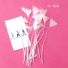50Pcs18 Color Feather Decoration Diy Handmade Materials Small Butterfly Color Feather Decoration Headgear Clothing Accessories