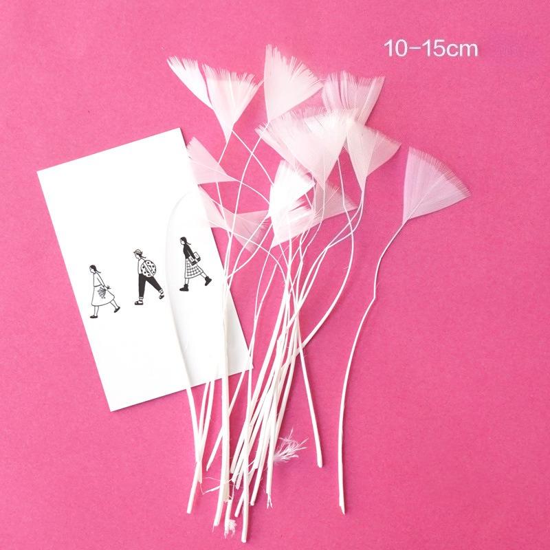 50Pcs18 Color Feather Decoration Diy Handmade Materials Small Butterfly Color Feather Decoration Headgear Clothing Accessories