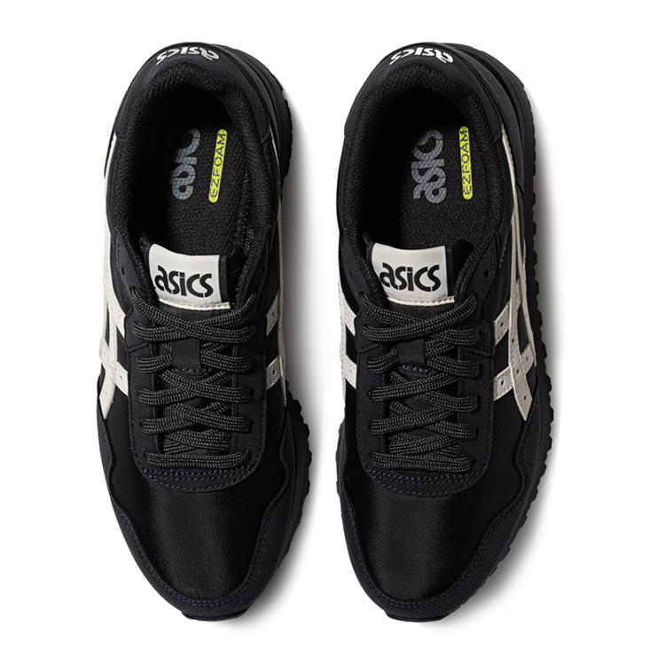 Asics Tiger Runner Ii Nízké Retro Sportovní Ležérní Boty Unisex Tenisky Černá Krémová 1203A956-001