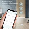 Tuya ZigBee Smart Water Leak Sensor Flood Detector Waterproof Overflow Alarm with Real Time APP Remote Monitor for Kitchen Bathroom Smart Life Gateway