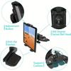 Car Phone Holder for CD Slot 4-11 In, Universal 360° Rotating CD Slot Tablet Mount Car Stand Compatible with Galaxy Tab