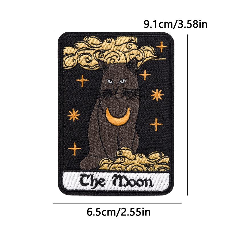 Cute Cat Duck Animal Cartoon Iron On Embroidery Patch for Kids Clothing Backpack Jacket School Bag Kawaii Design Decoration