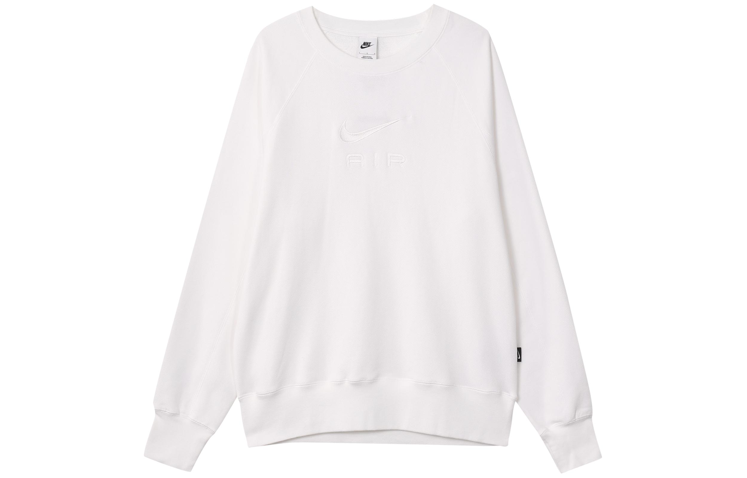 Nike Sweatshirts Men s White Crew Neck Moderate Other DV9830-100 XXL
