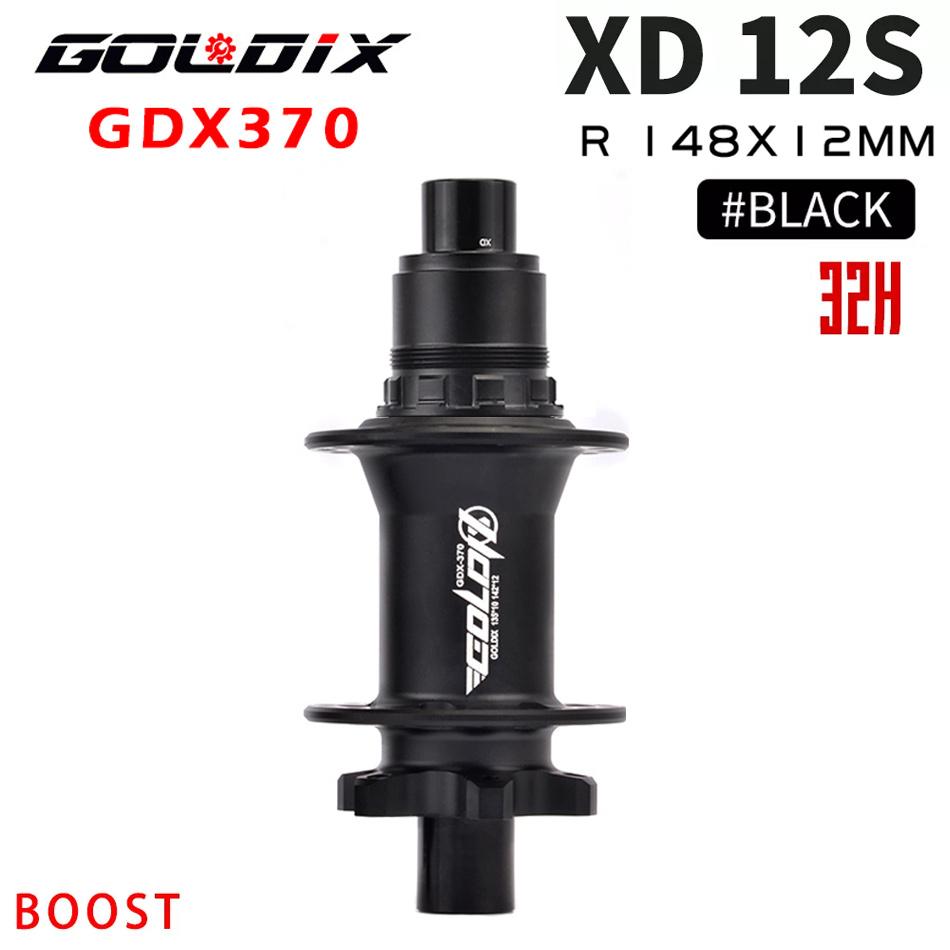 Goldix M370 Boost 32-Hole Mtb Thunder Masses Bicycle Hub Ratchets Cube Pro 7 32 Holes Cube 12X148 Rear Front 15X110 Ratchet 36T