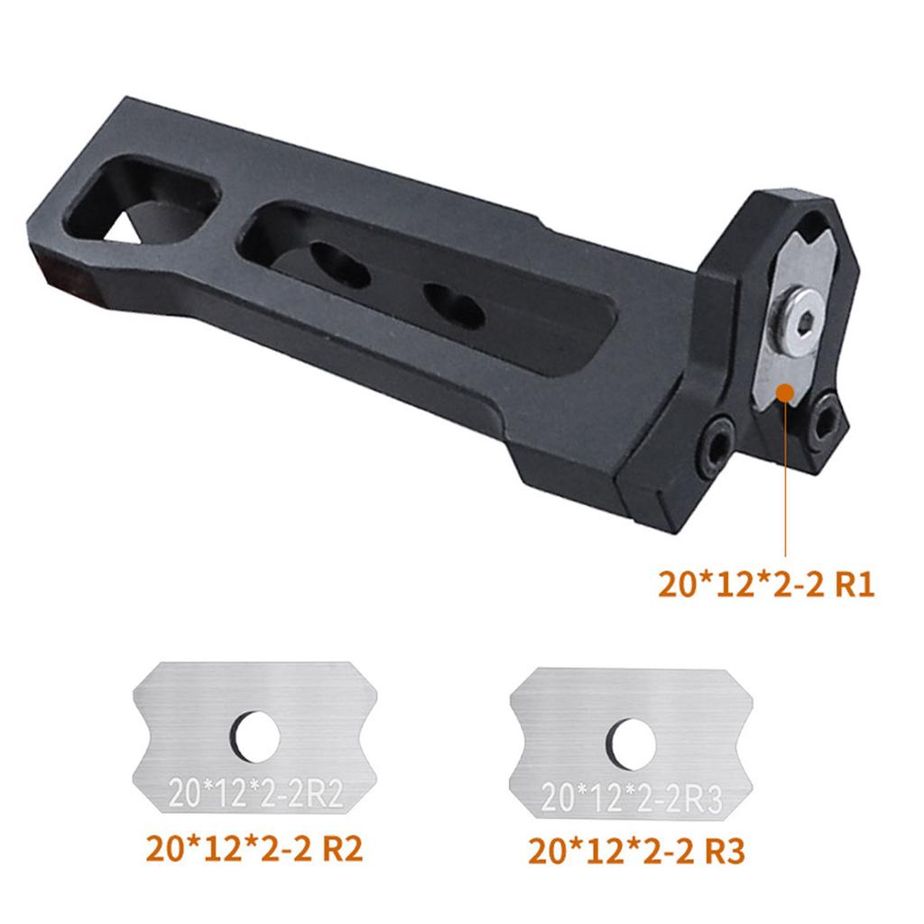 Manual Edges Trimmer for Chamfering and Deburring Edges Banding Trimmer for Woodworking Tool Chamfer Plane