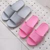 Women's Slippers Summer Indoor Bathroom Slippers Anti-Slip Home Slippers Couples Solid Color Large Size Flat Slippers