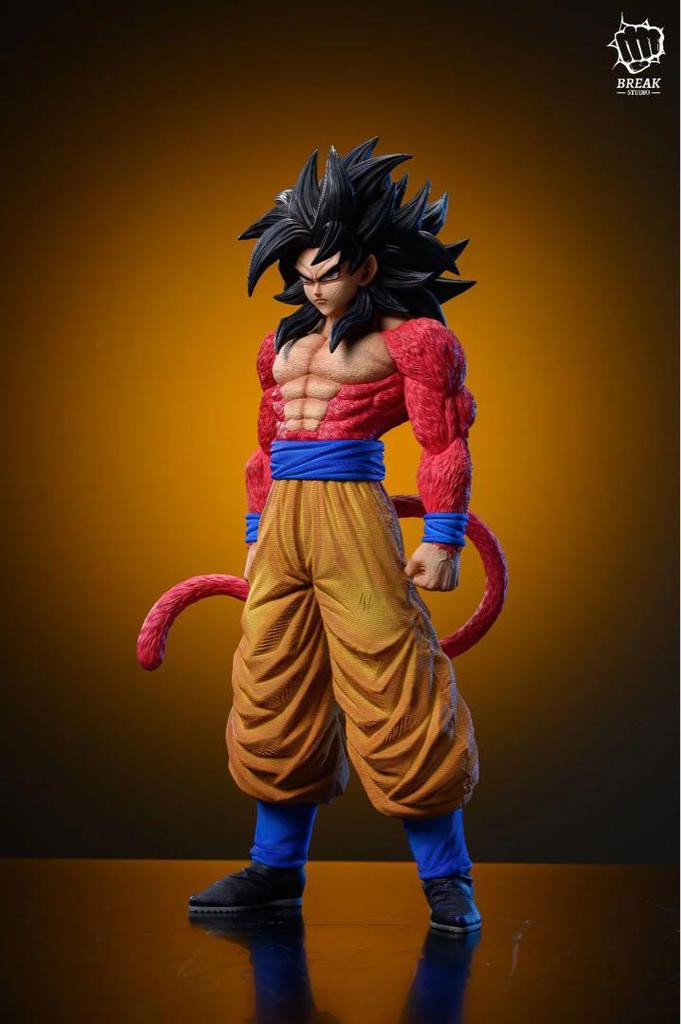 [USED] Dragon Ball Son Goku Super Saiyan 4 Garage Kit Completed Figure