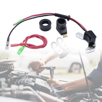 Durable Electronic Ignition Points Conversion Kit Car Modification Replacement Accessories Compatiblefor Lucas 25D + DM2