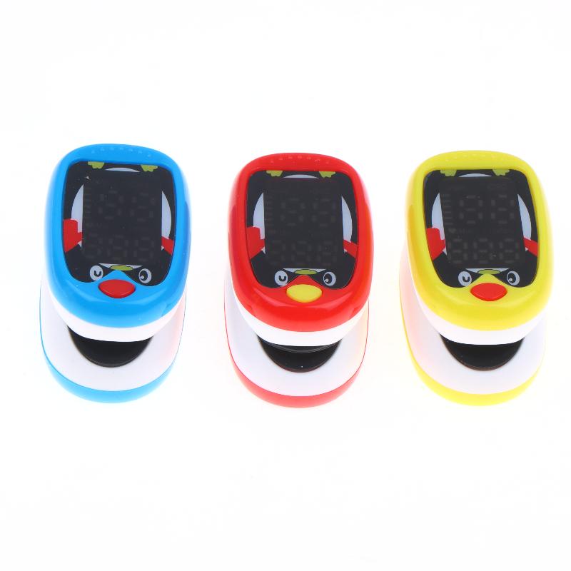 Kids Fingertip Pulse Oximeter Led Display Accurate Fast Reading For Children Health Monitoring Oxygen/Pulse Rate Measurement