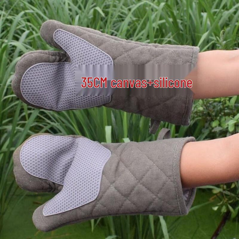 HANDUNYOU Silicone High Temperature Industrial Gloves