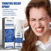 60ml Tinnitus Relief Spray Quick Dry Formula Ear Cleaning Solution Gift for Parents Wife Husband