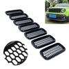 7 Stück/Set Front-Kühlergrill-Einsatz Abdeckung Zierleiste Für Jeep Renegade 2015-2018