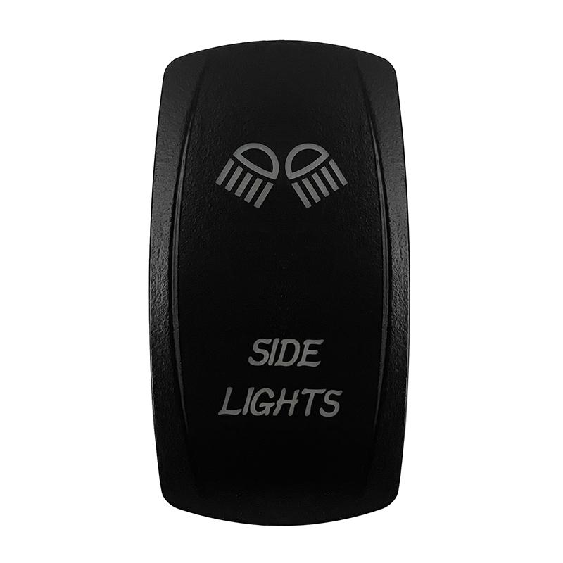 1 Pc Dual WHITE Led Rocker Toggle Switch 5/7P SPST DPDT ON-OFF ON-OFF-ON Switch for Car Boat RV Marine Vehicle Car Tuning Part Switches4