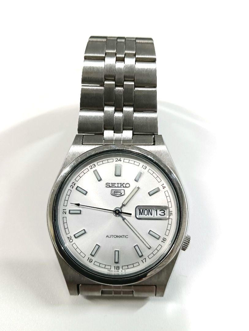 

[USED] SEIKO5 7s26 -3070 Automatic Watch Silver