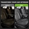 For Cadillac Escalade 2007 08 09 10 11 Driver Bottom Leather Seat Cover Black