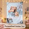 Custom Personalized Tapestry,Sabrina Carpenter Print Custom Name Text Wall Art Hanging for Bedroom