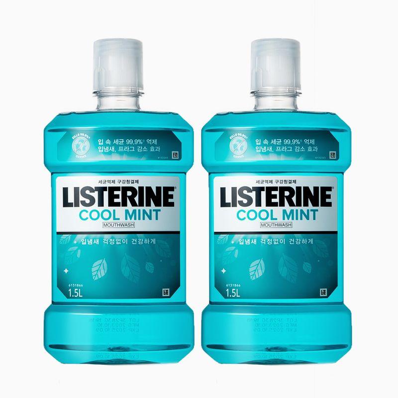 

Listerine Прохладная мята 1,5 л x 2