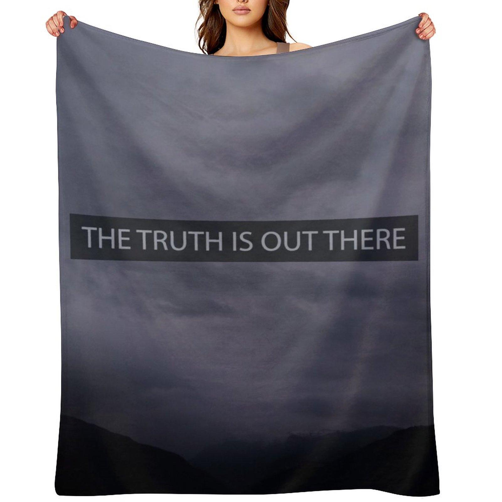 The Truth Is Out There Throw Blanket Summer manga warm for winter Comforter Blankets 30x40in